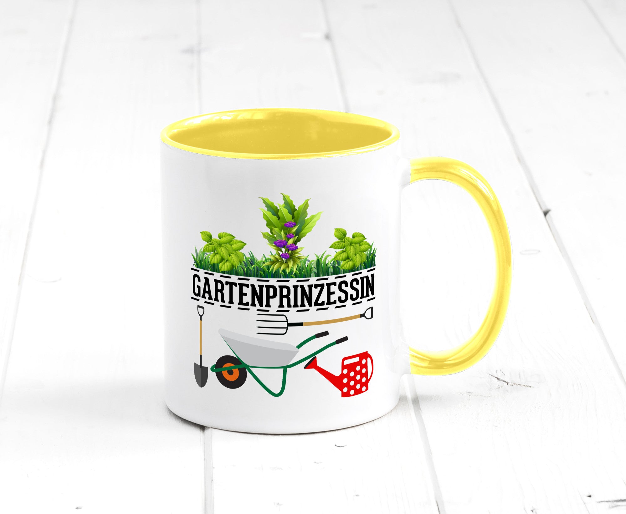 Gartenprinzessin | Gärtnerin Gartenliebhaber Geschenk Humor Geschenkidee