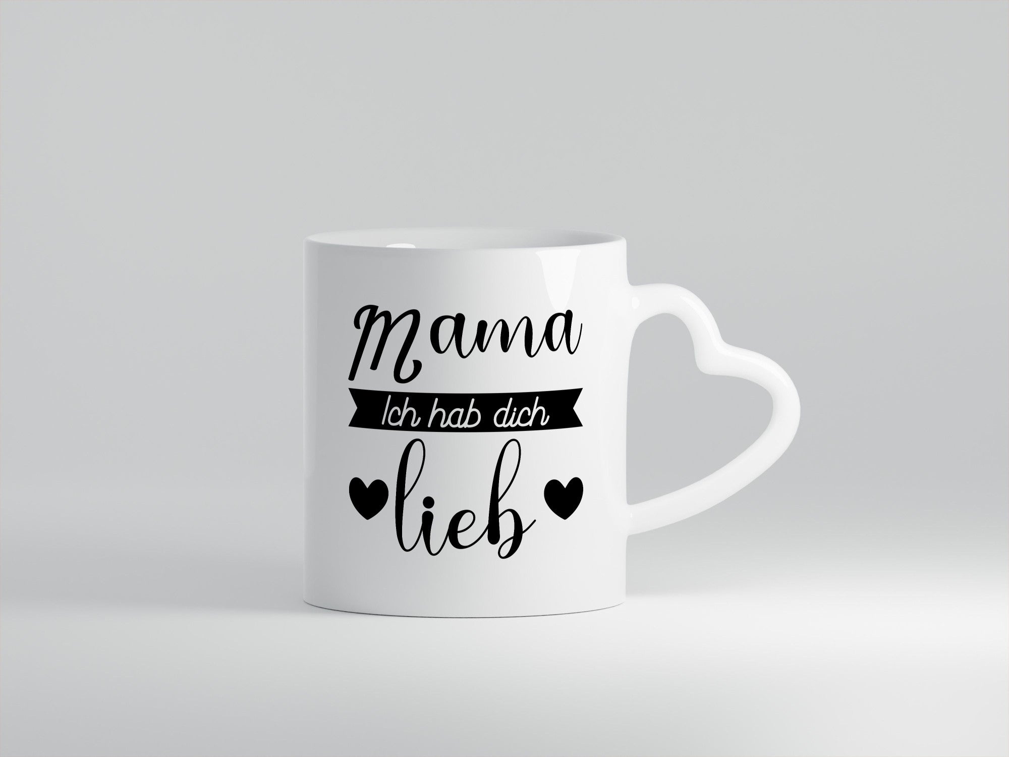Mama ich hab dich lieb | Muttertag Beste Humor Familie Geschenkidee Tasse