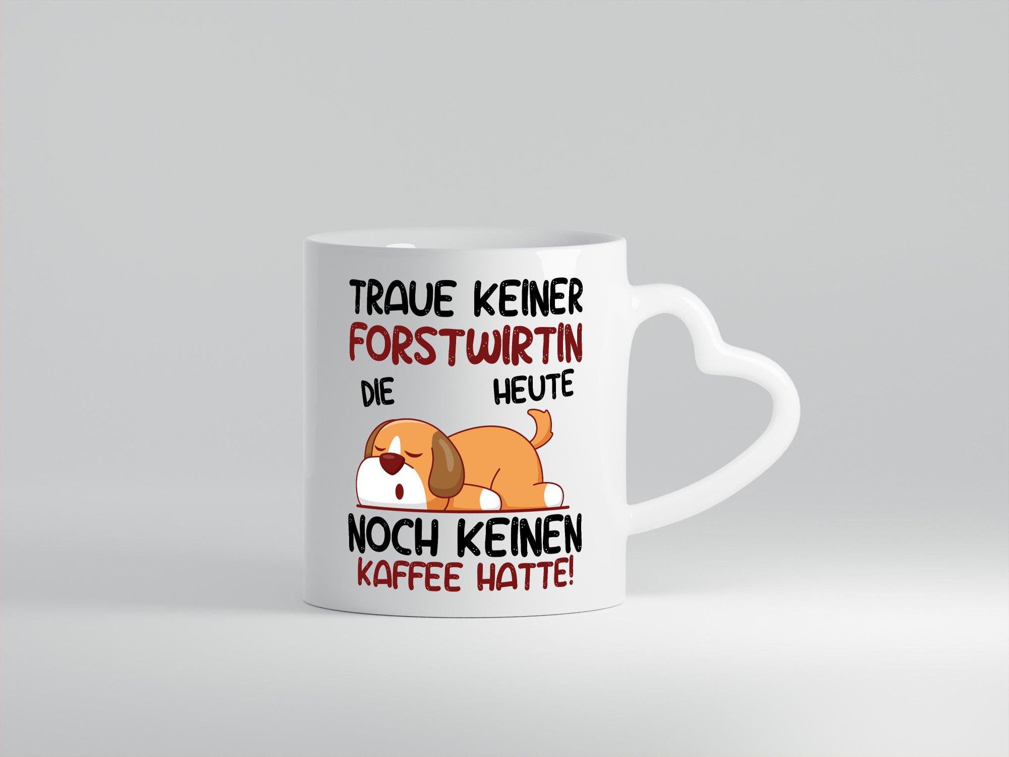 Traue keiner Forstwirtin | Forst Wirtin lustiger Spruch Geschenk Humor