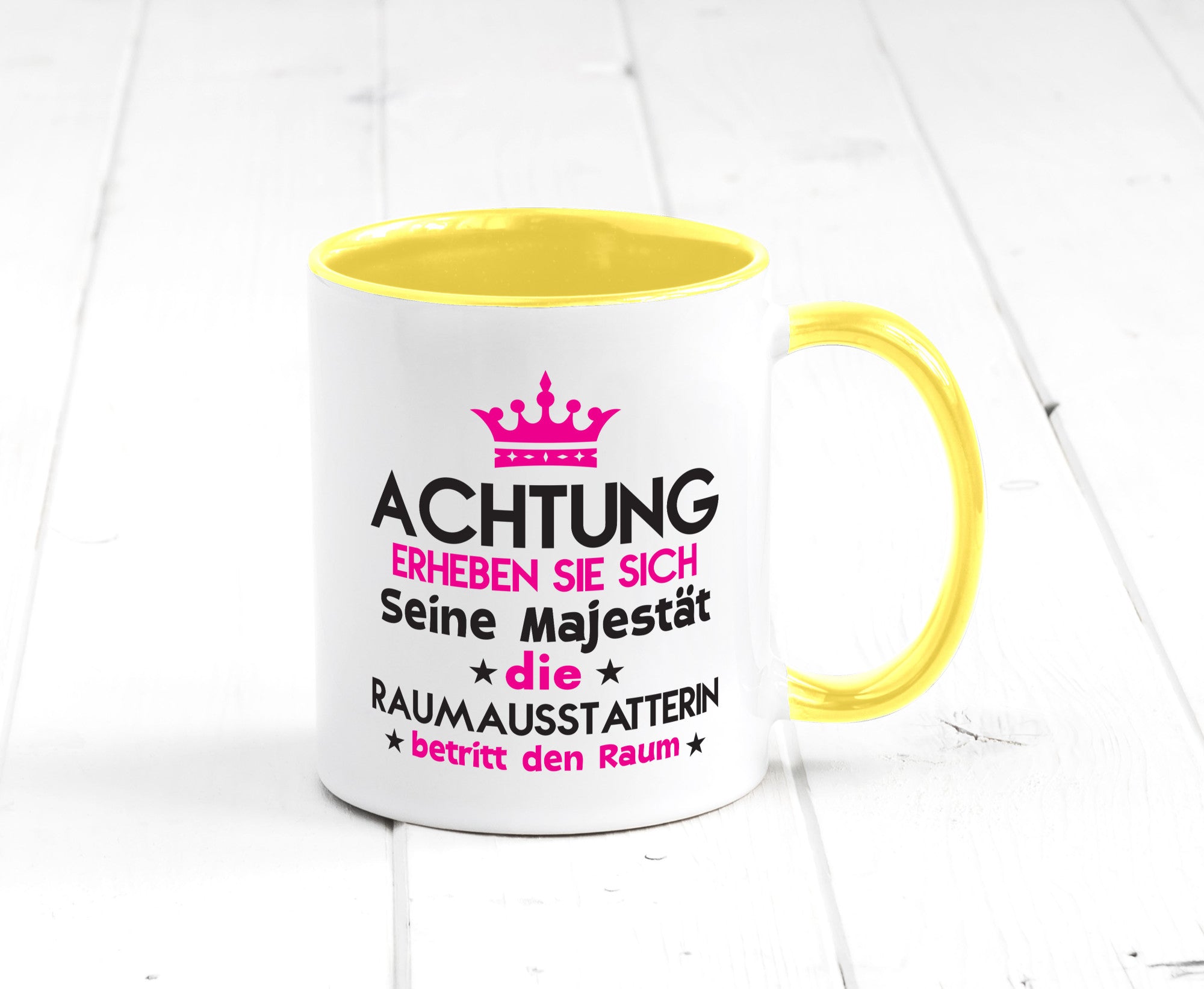 Seine Majestät Raumausstatterin | Wohn Ausstatterin Geschenk Humor Geschenkidee