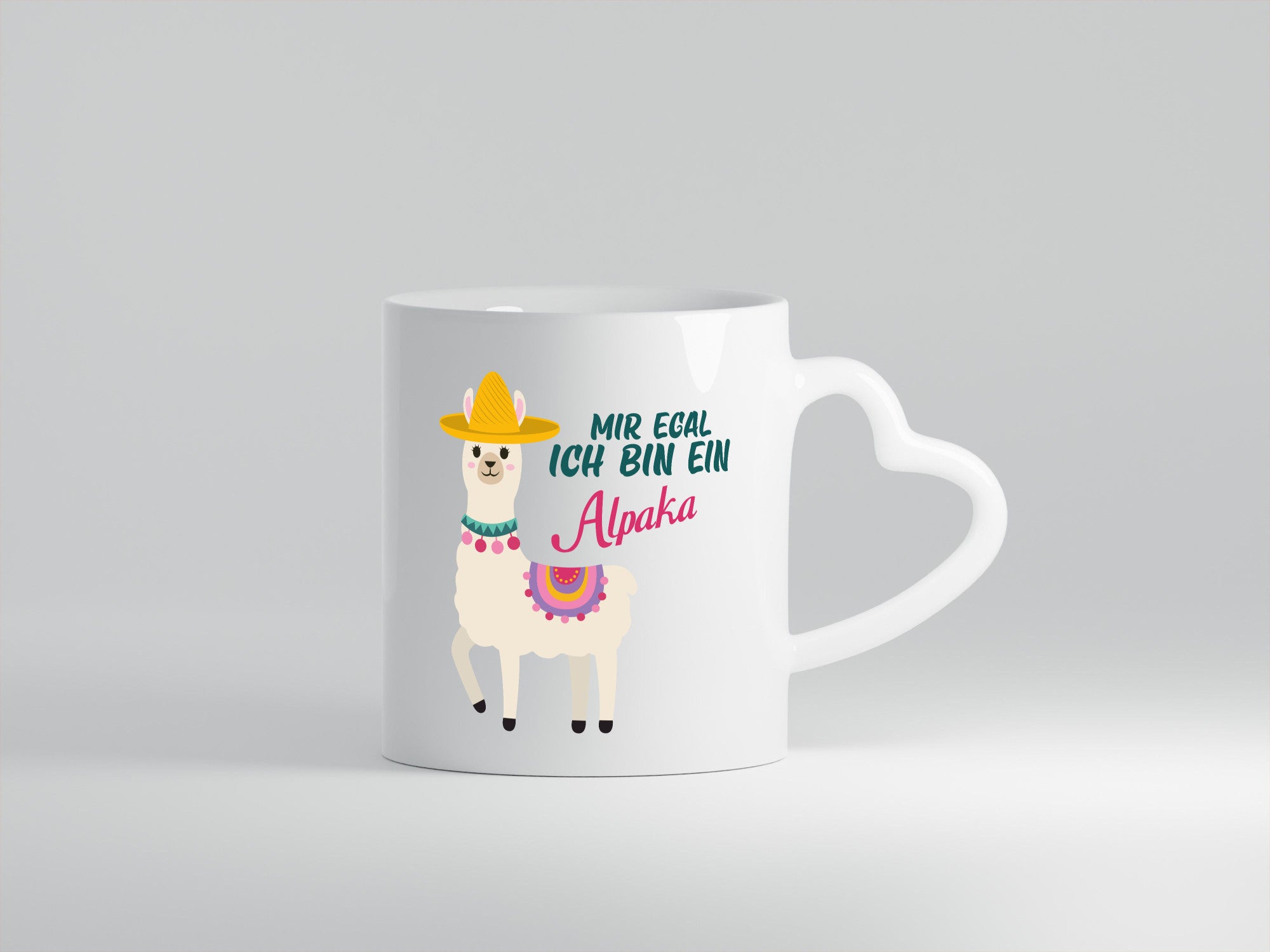 Mir egal ich bin ein Alpaka | Lama Spuckendes lustiger Spruch Geschenk Humor
