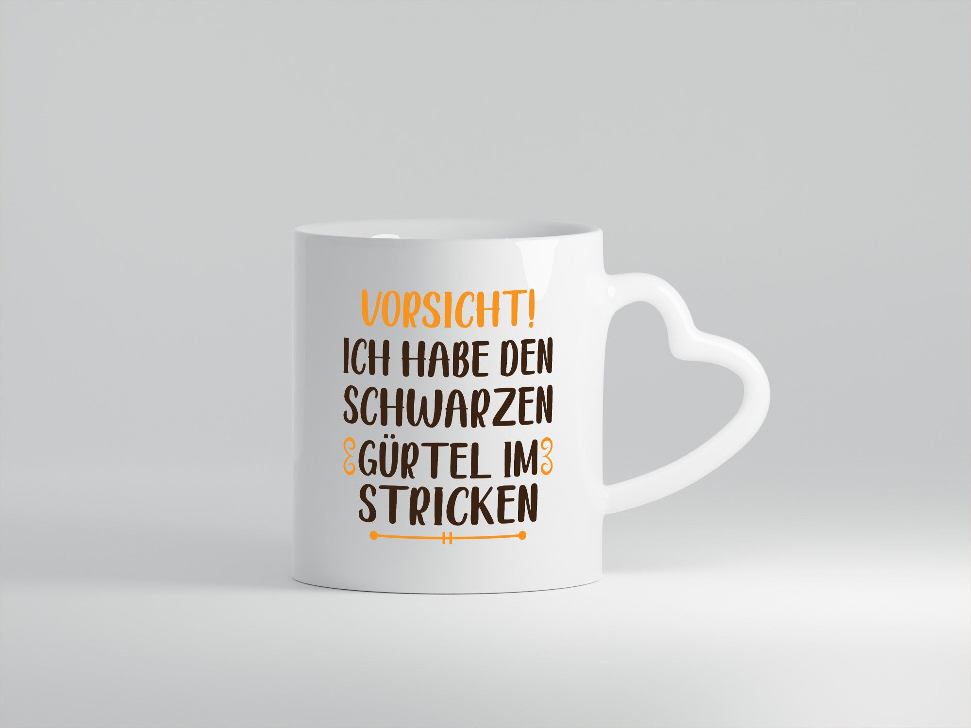 Schwarzen Gürtel im Stricken | Stricknadel lustiger Spruch Geschenk Humor