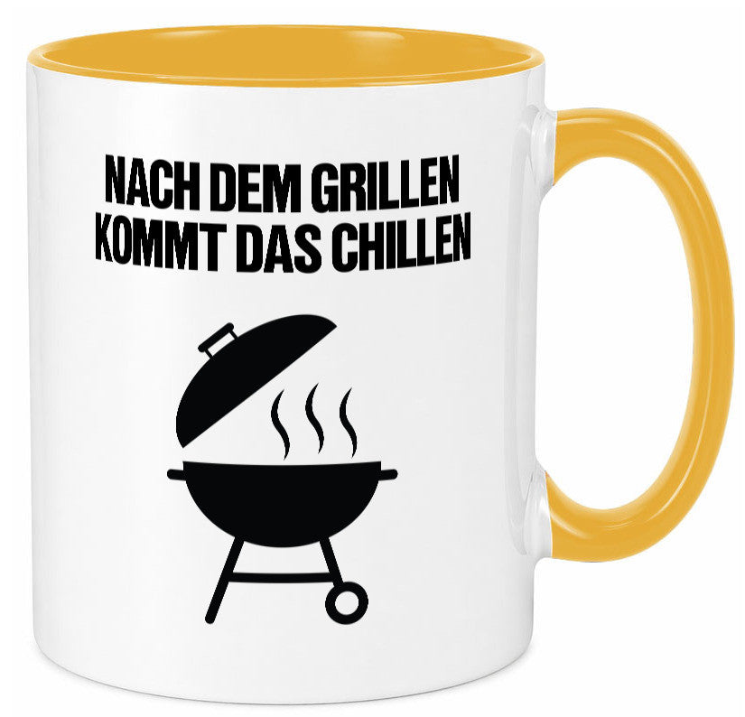 Nach dem Grillen kommt das Chillen | Grillmeister Party Geschenk Humor