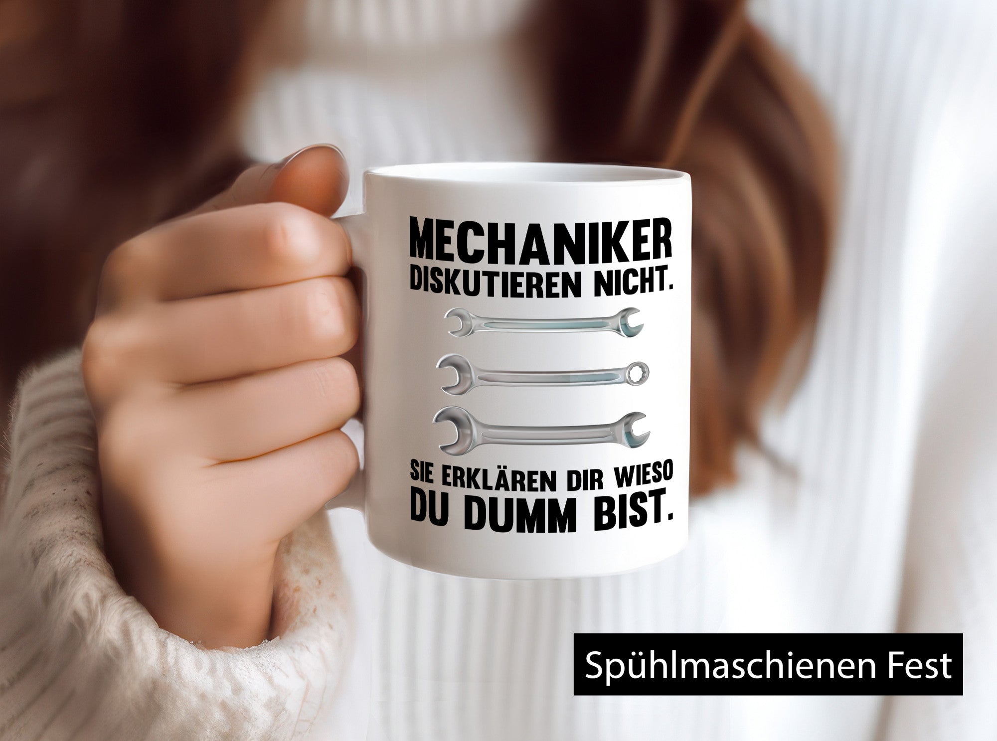 Mechaniker Diskutieren nicht sie erklären nur wieso Geschenkidee Tierliebhaber