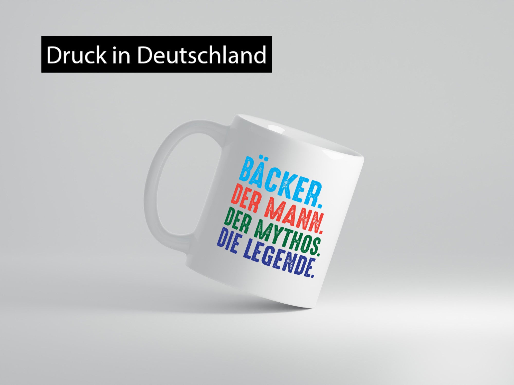 Bäcker | Der Mann Mythos Die legende Humor Geschenkidee Tasse