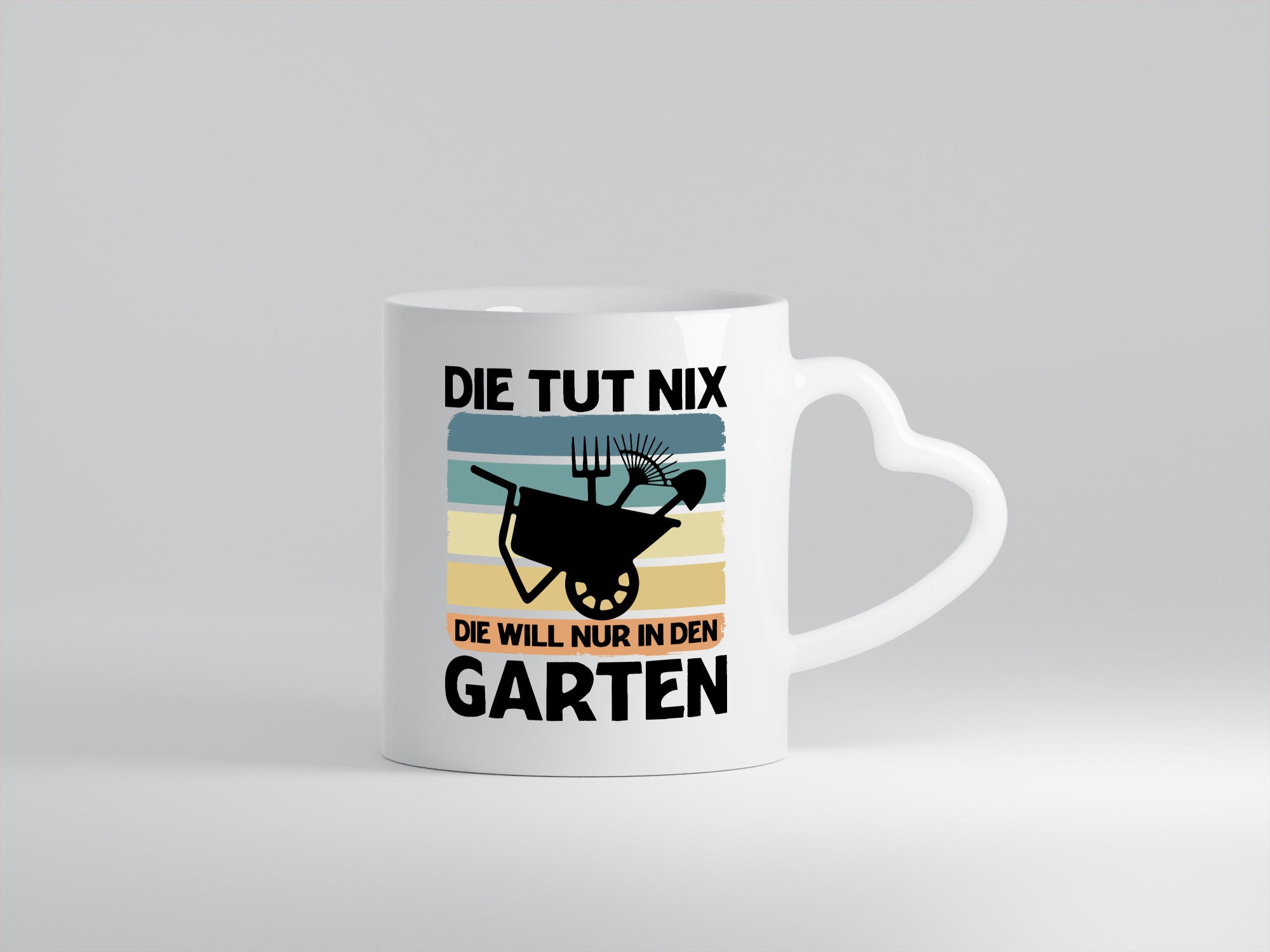 Die tut nix will nur in den Garten | Gärtnerin Geschenk Humor Geschenkidee