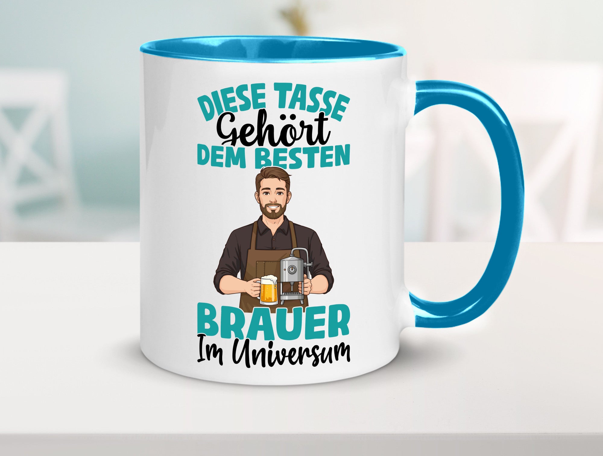 Im Universum: Brauer | Bier Brauerei Geschenk Humor Geschenkidee lustiger
