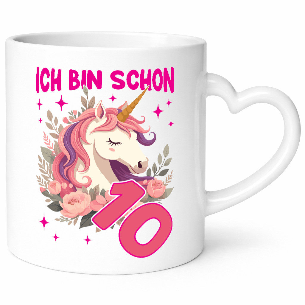 10. Geburtstag | 10 Jahre Einhorn Mädchen Geschenkidee Humor Tasse