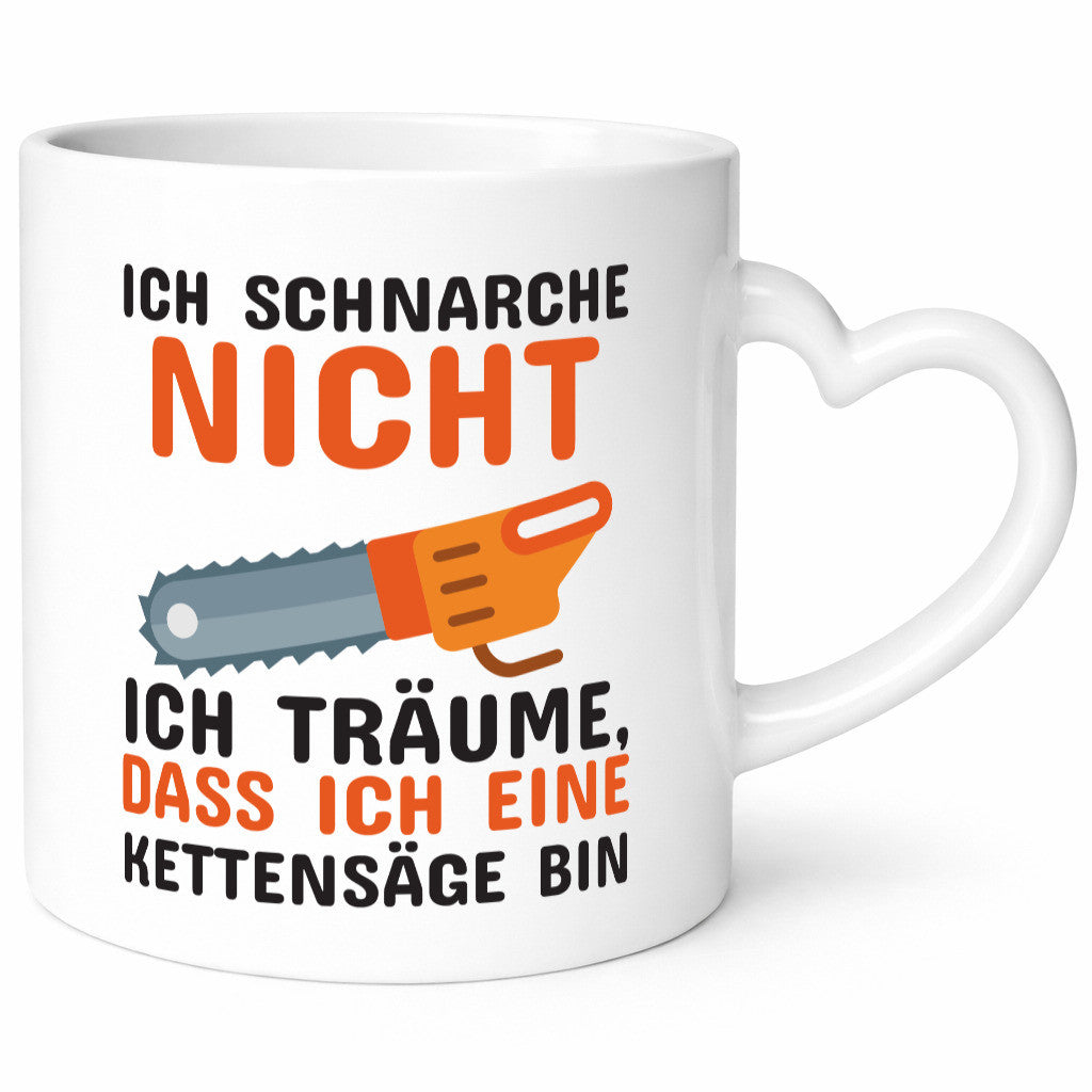 Ich schnarche nicht lustiger Spruch Geschenk Humor Geschenkidee Tasse