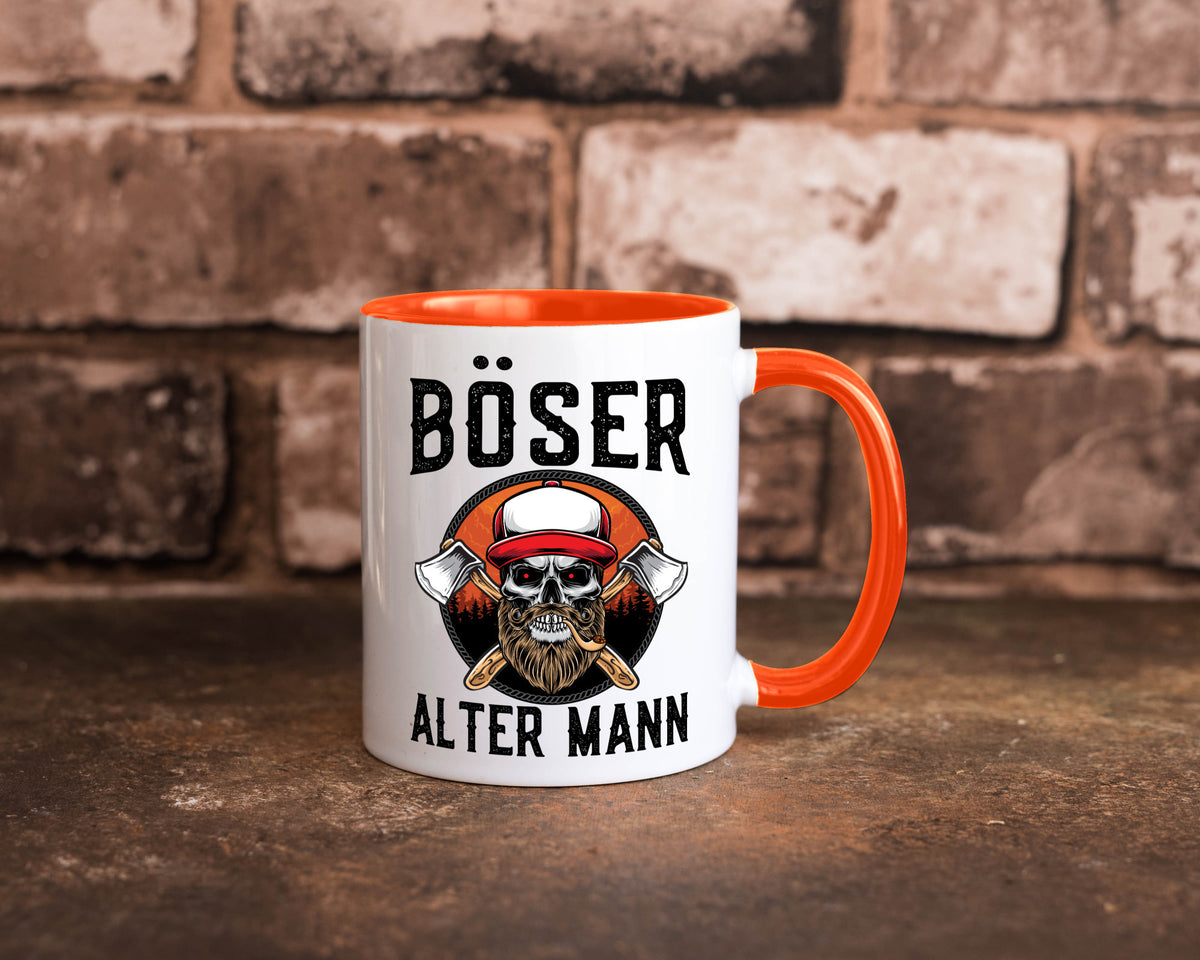 Böser alter Mann Humor Geschenkidee Tasse