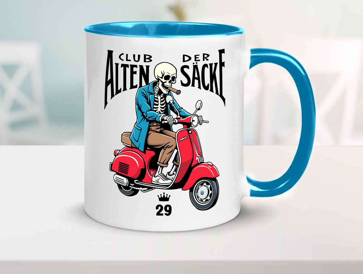 29. Geburtstag | 29 Jahre Club der alten Säcke lustiger Spruch Geschenk Tasse
