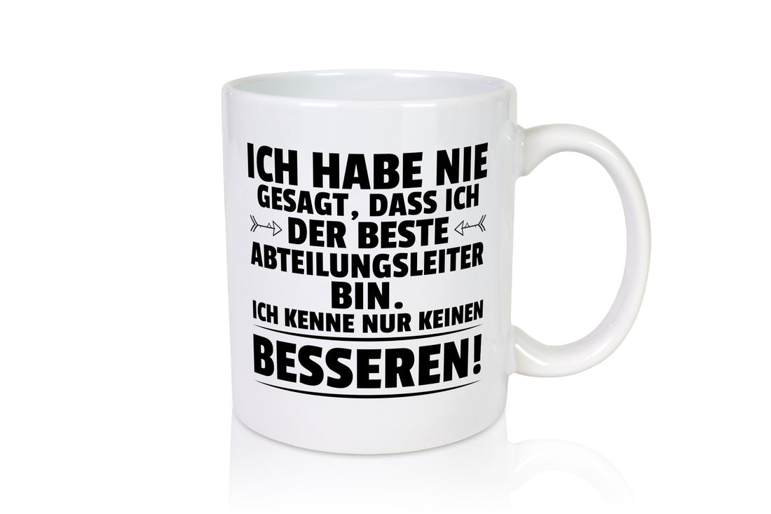 Der Beste Abteilungsleiter| Führungskraft lustig Humor Geschenkidee Geschenk