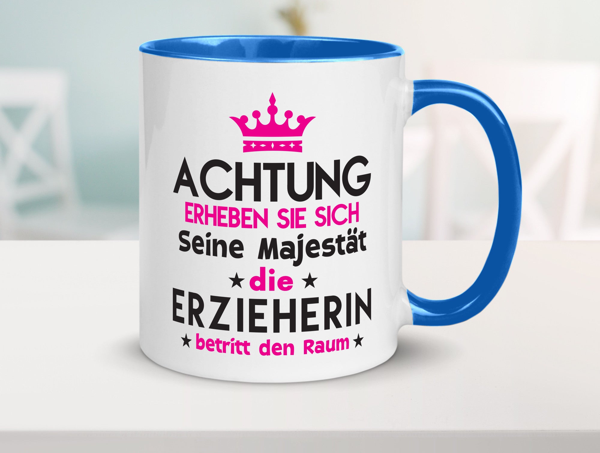 Seine Majestät Erzieherin | Pädagogin Schule Humor Geschenkidee Tasse