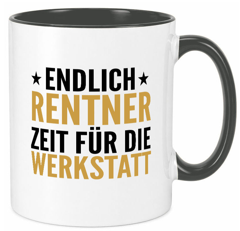 Rentner zeit für die Werkstatt | Ruhestand Handwerker v2 lustiger Spruch