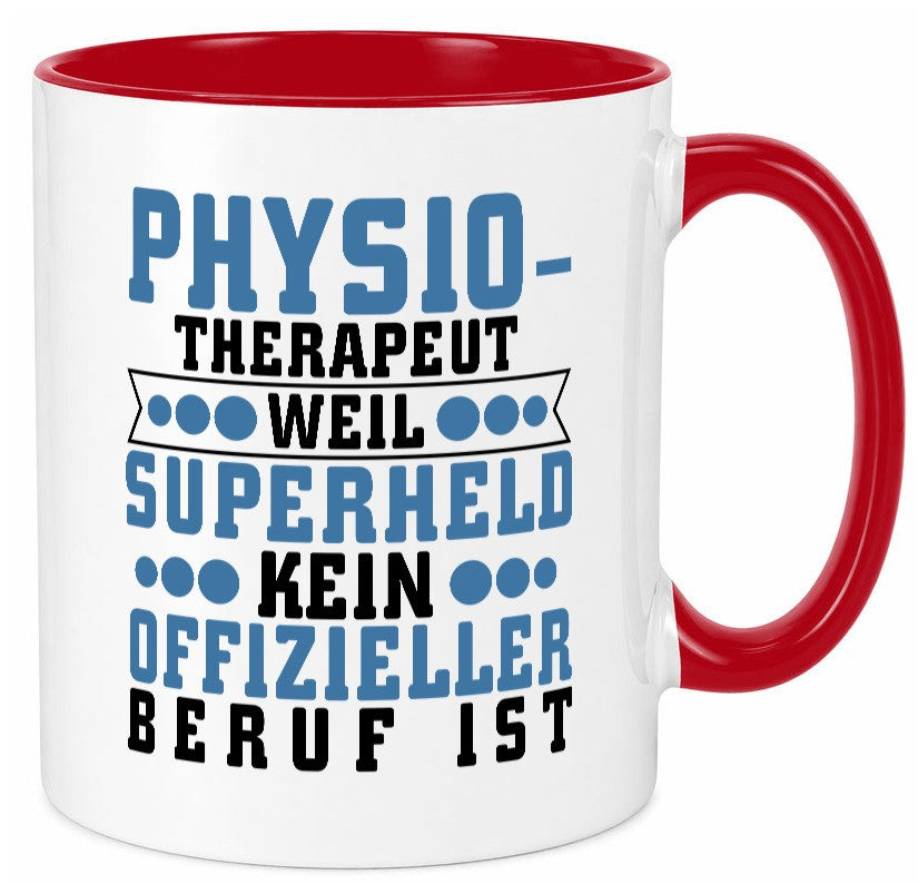 Offizieller Superheld lustiger Spruch Geschenk Humor Geschenkidee Tasse