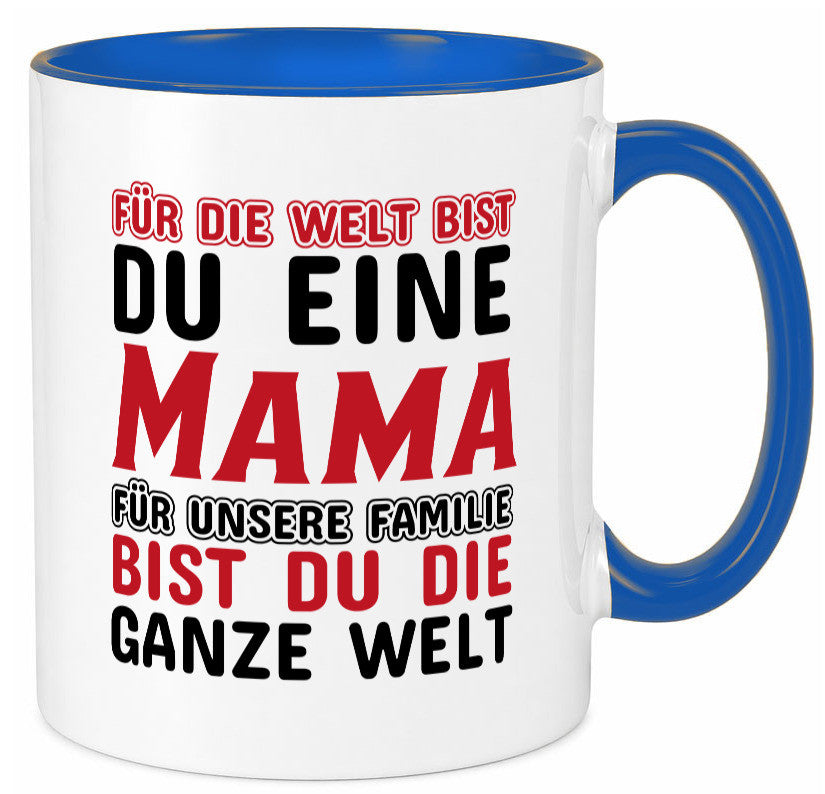 Beste mama der Welt lustiger Spruch Geschenk Familie Geschenkidee Tasse