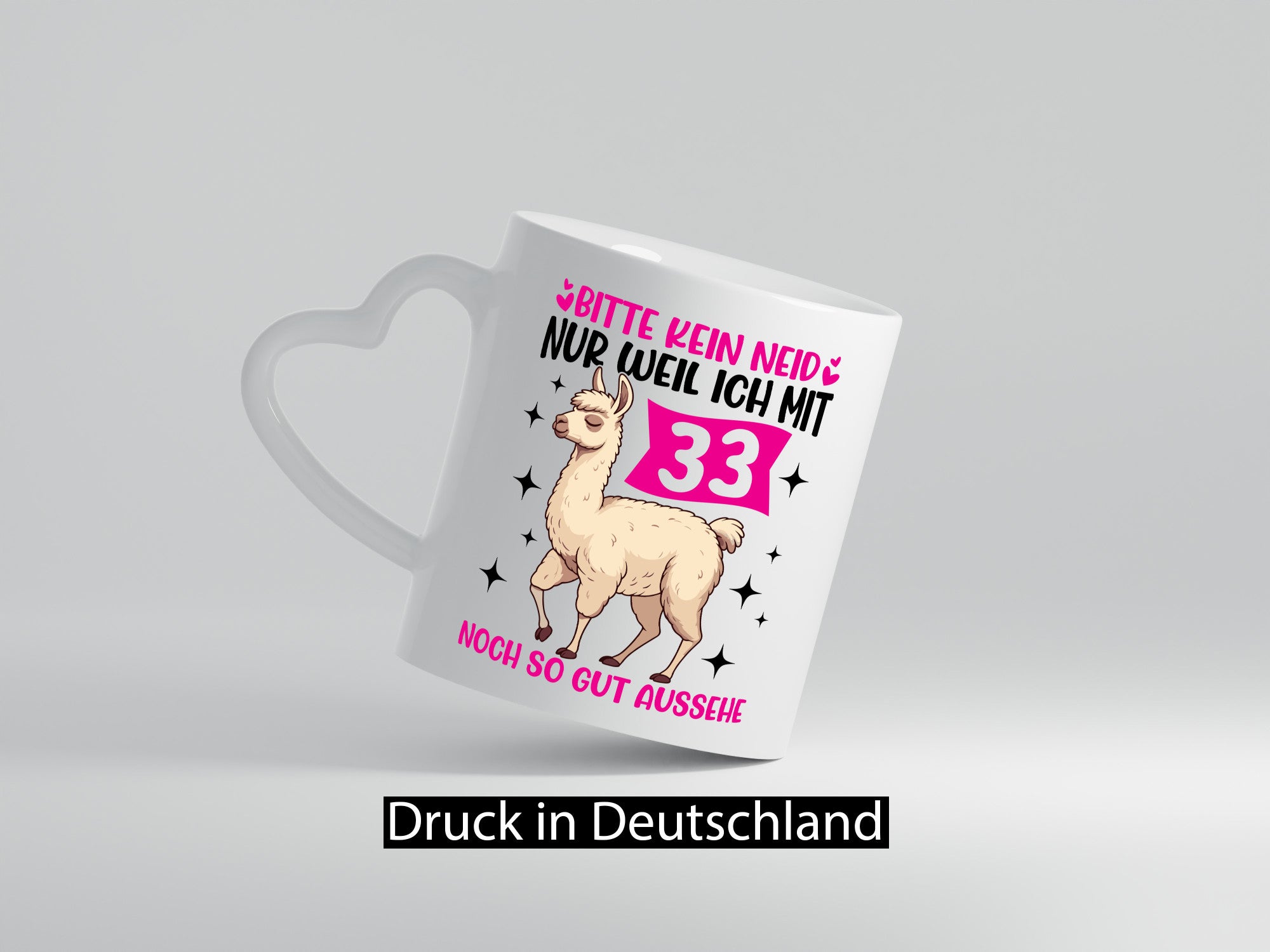 33. Geburtstag | 33 Jahre Lama gut aussehen lustiger Spruch Geschenk