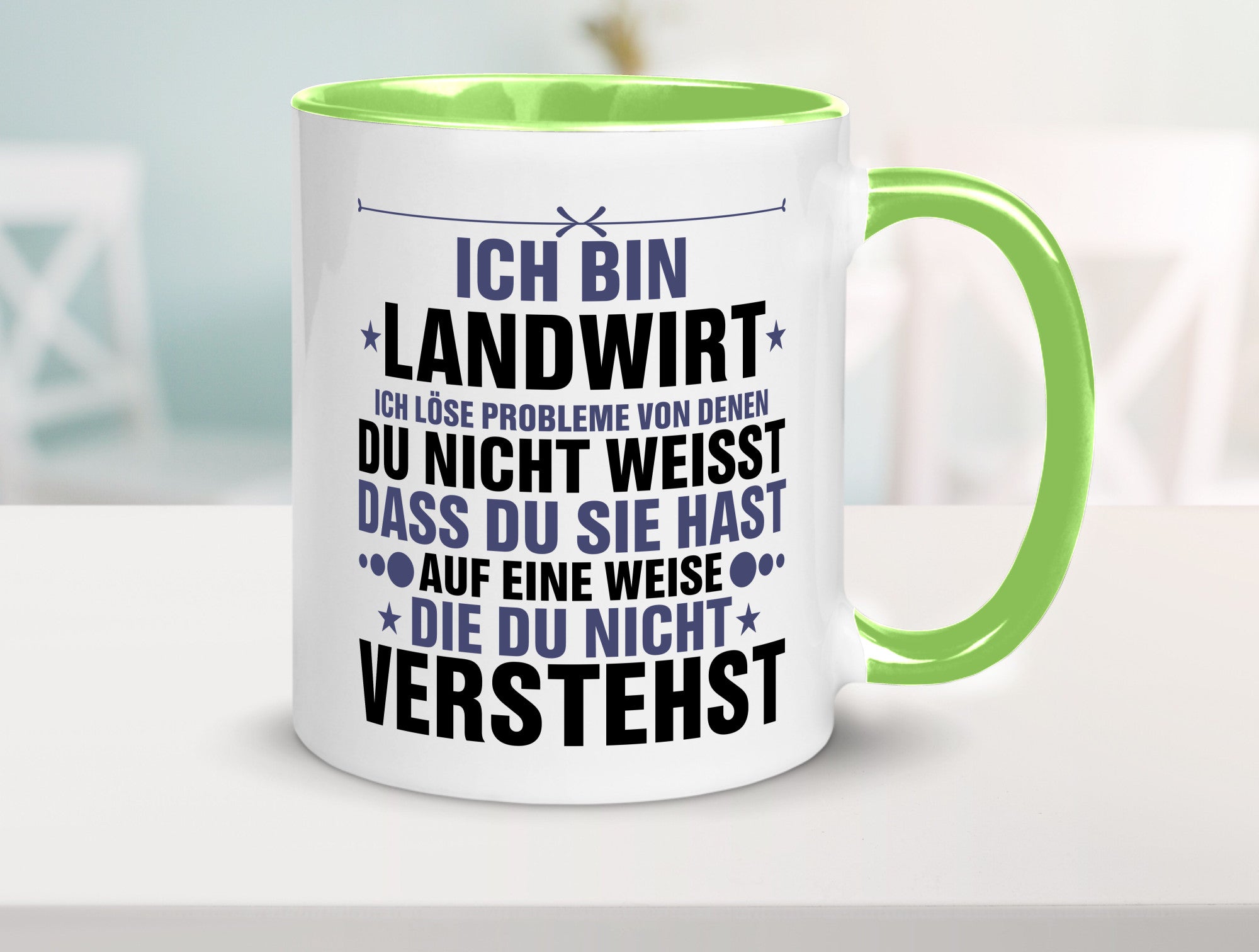Löse Probleme: Landwirt | Bauer Landwirtschaft v2 Geschenk Humor Geschenkidee