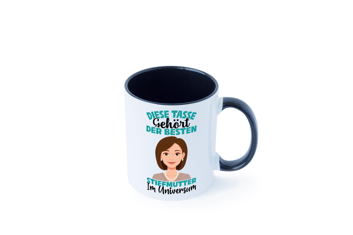 Im Universum: Stiefmutter | Stieftochter Beste Geschenk Familie Geschenkidee Tasse