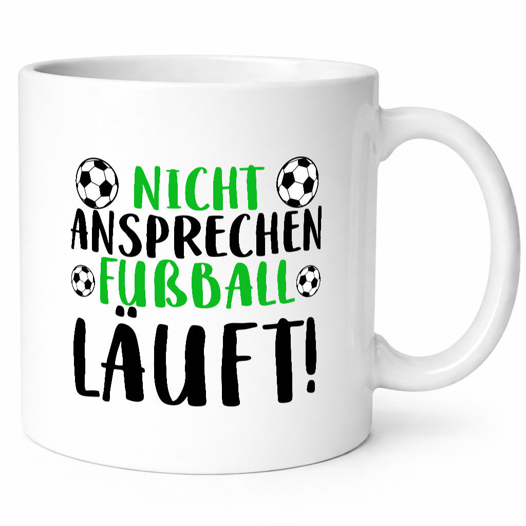 Nicht ansprechen Fußball läuft | Fußballfan Sport Kicker Humor Geschenkidee