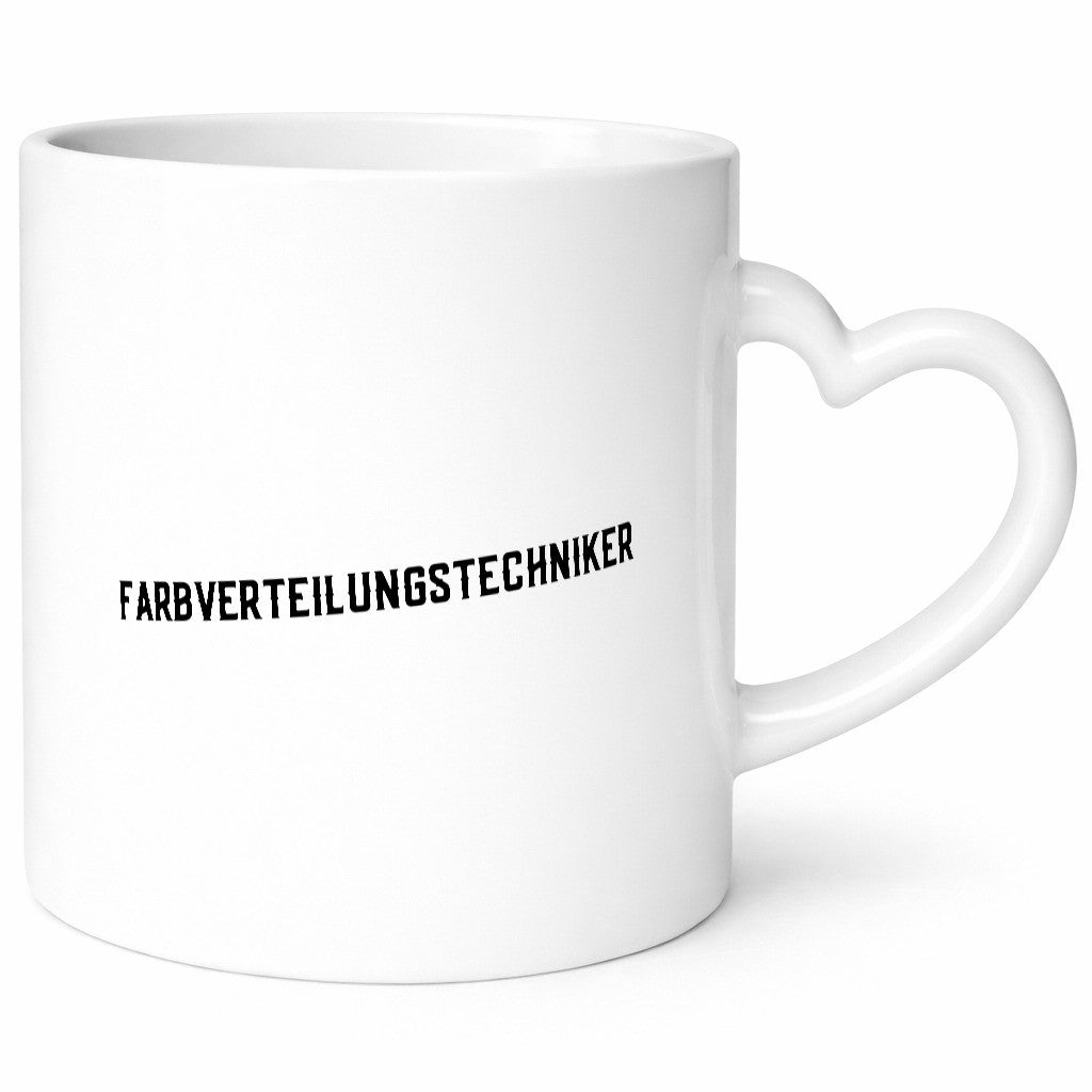 Farbverteilungstechniker | Lackierer Maler Anstreicher Geschenkidee Humor Tasse