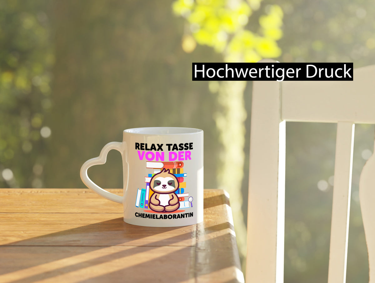 Relax Tasse: Chemielaborantin | Laborantin Chemie Humor Geschenkidee Tasse