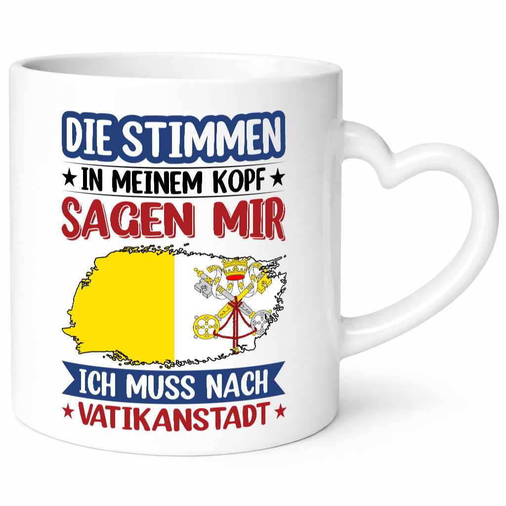 Vatikanstadt | Urlaub Stimmen in meinem Kopf Traumland Geschenk Humor