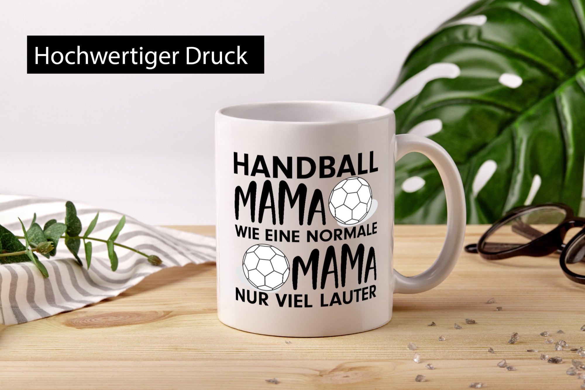 Handball Mama | Mutter Tasse Sport Handballer lustig Familie Geschenkidee