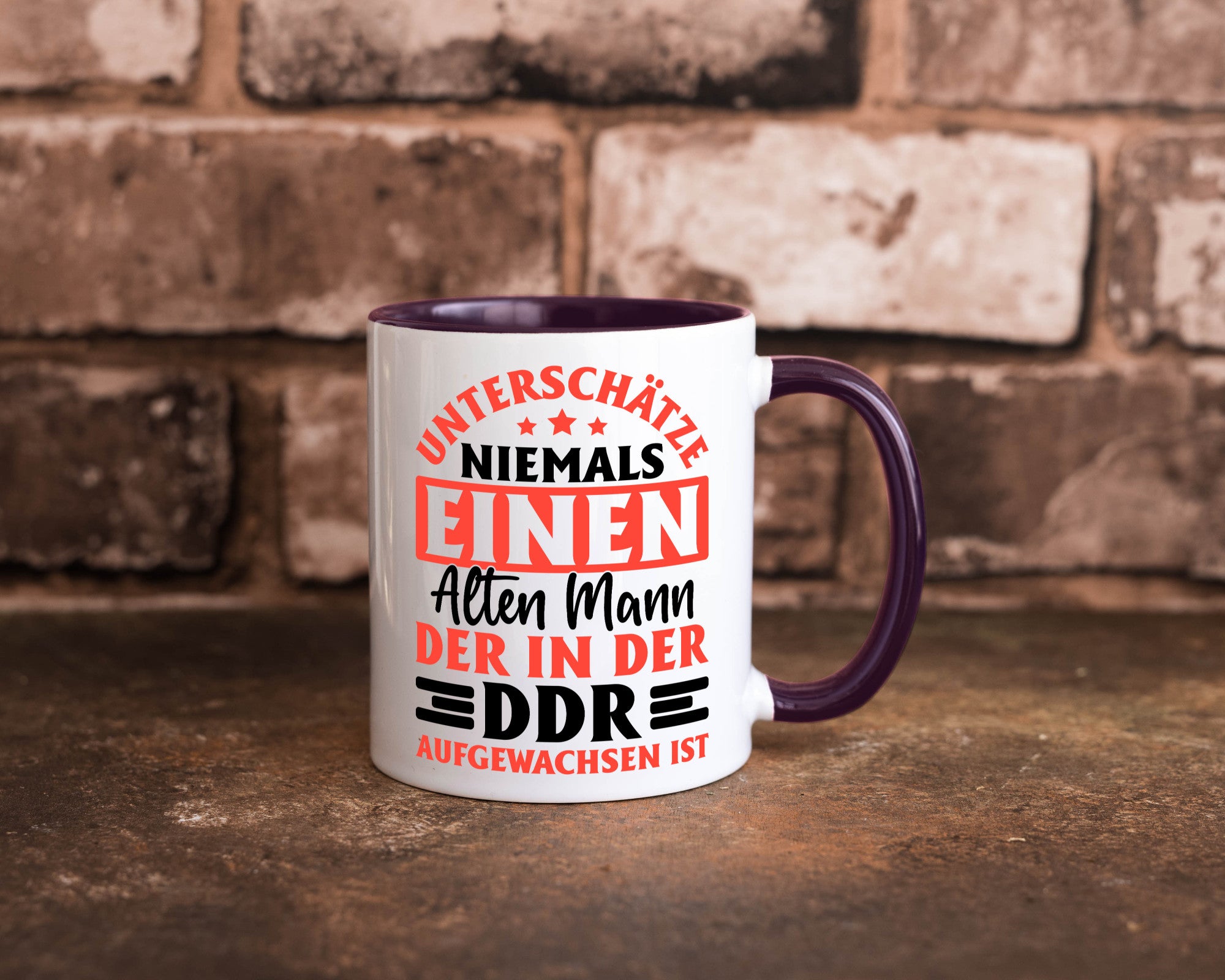 DDR Männer | Ostdeutschland Opa Ossi Vatertag vl9 lustiger Spruch Geschenk