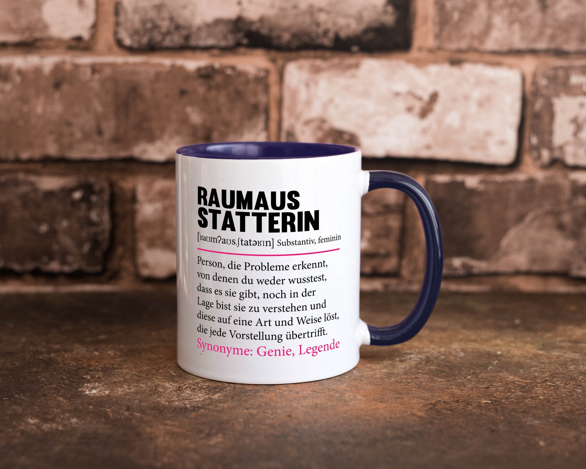 Raumausstatterin | Wohn Ausstatterin Beruf Humor Geschenk Arbeit Kollegen Büro
