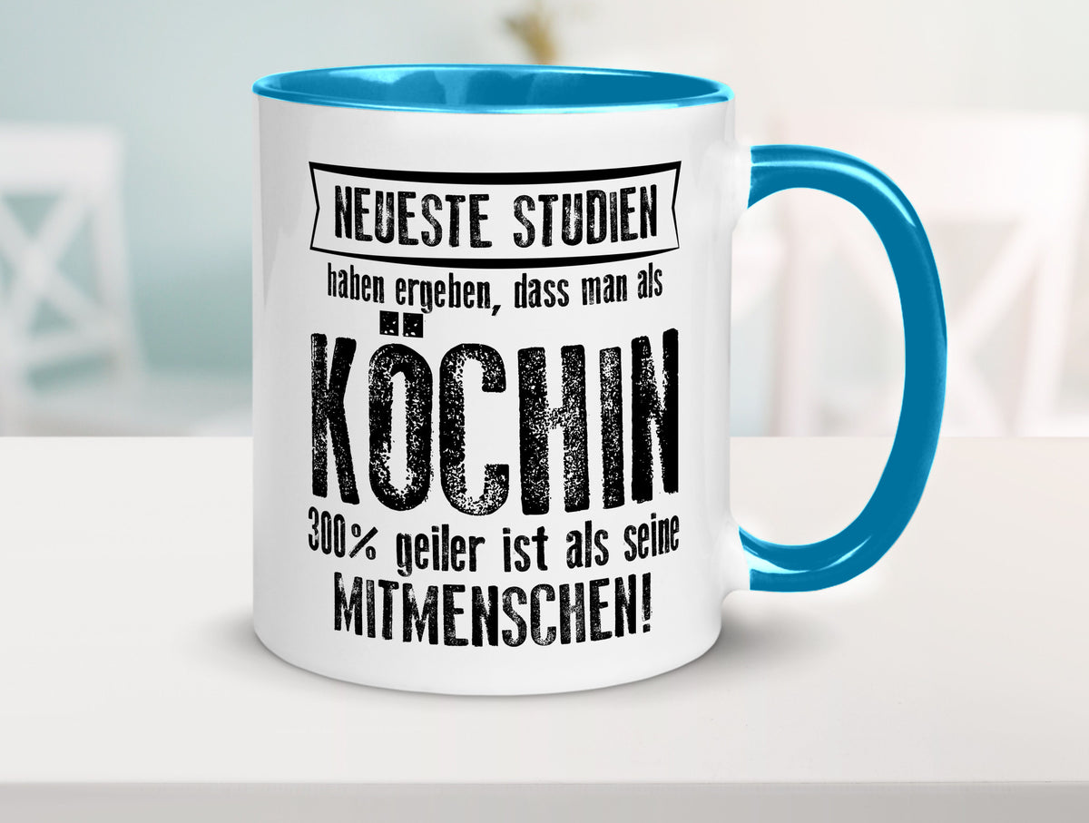Neuste Studien: Köchin | Chefköchin Chefkoch Geschenk Arbeit Kollegen Büro Tasse