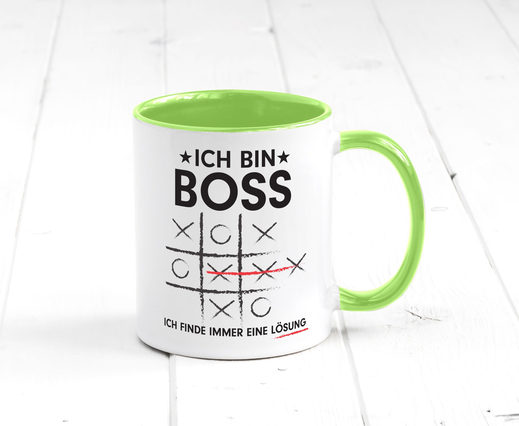 Lösung finden: Boss | Führungskraft Vorgesetzter v2 lustig Humor Geschenkidee