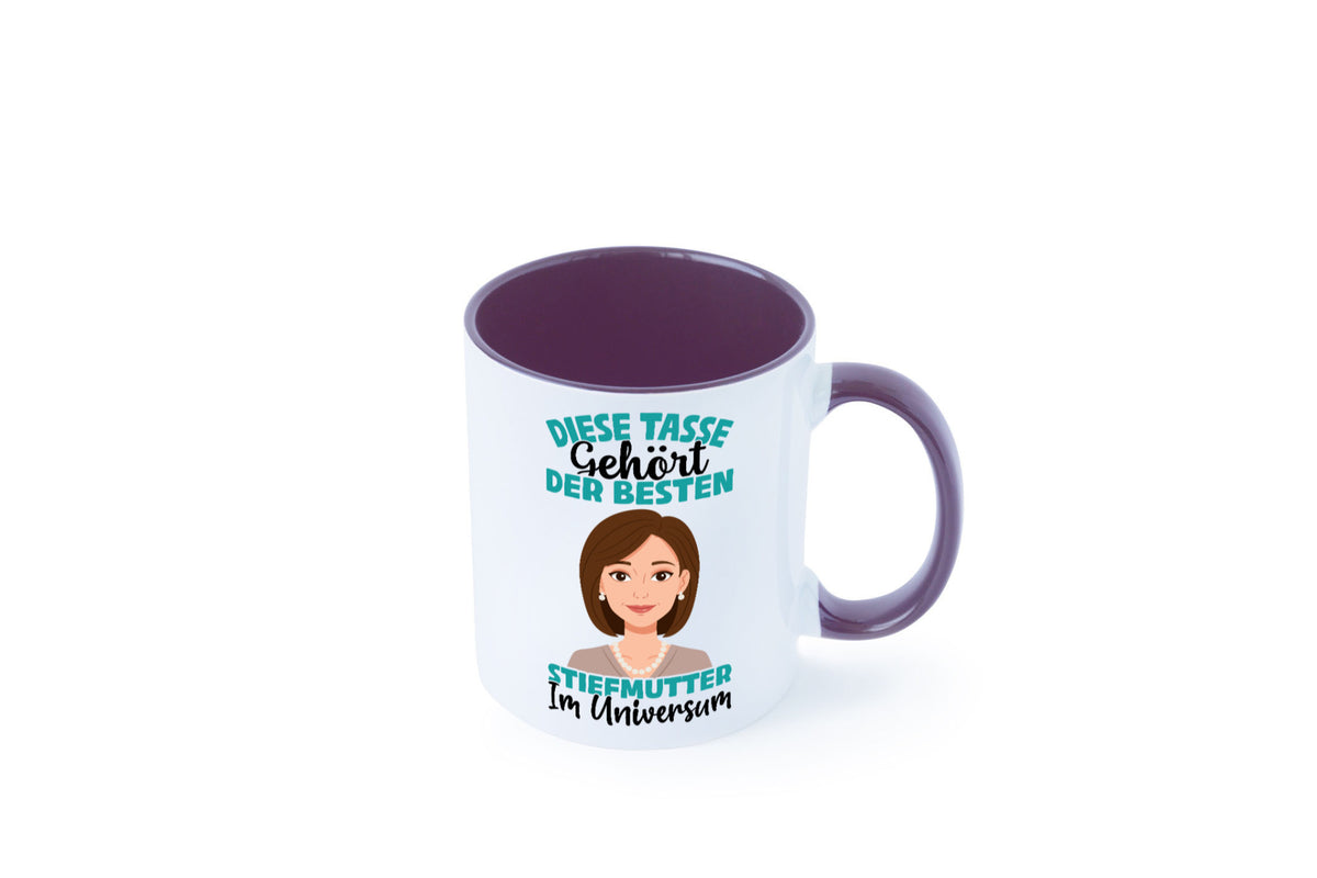Im Universum: Stiefmutter | Stieftochter Beste Geschenk Familie Geschenkidee Tasse
