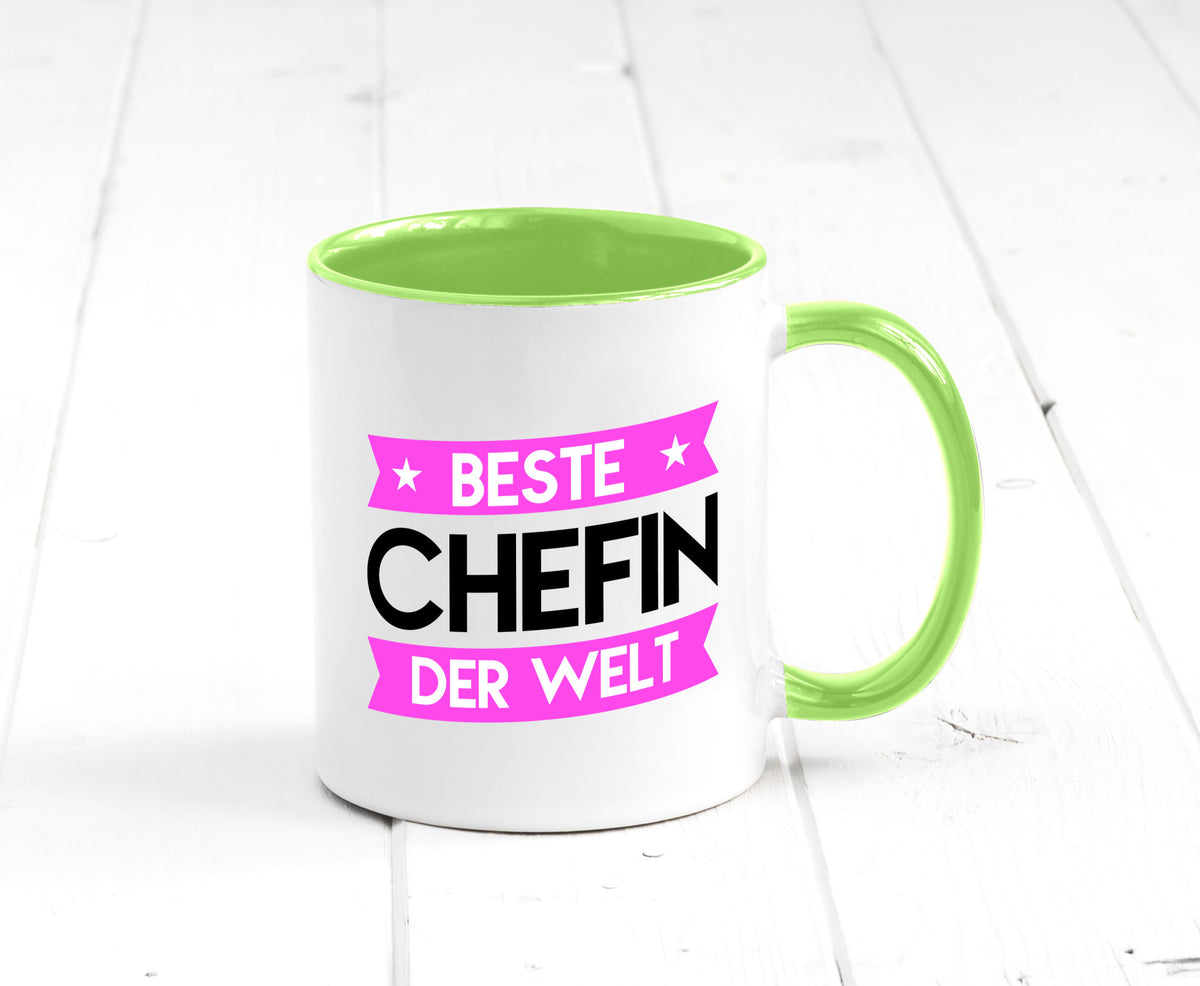 Beste Chefin | Führungskraft Vorgesetzte Humor Arbeit Kollegen Büro Tasse