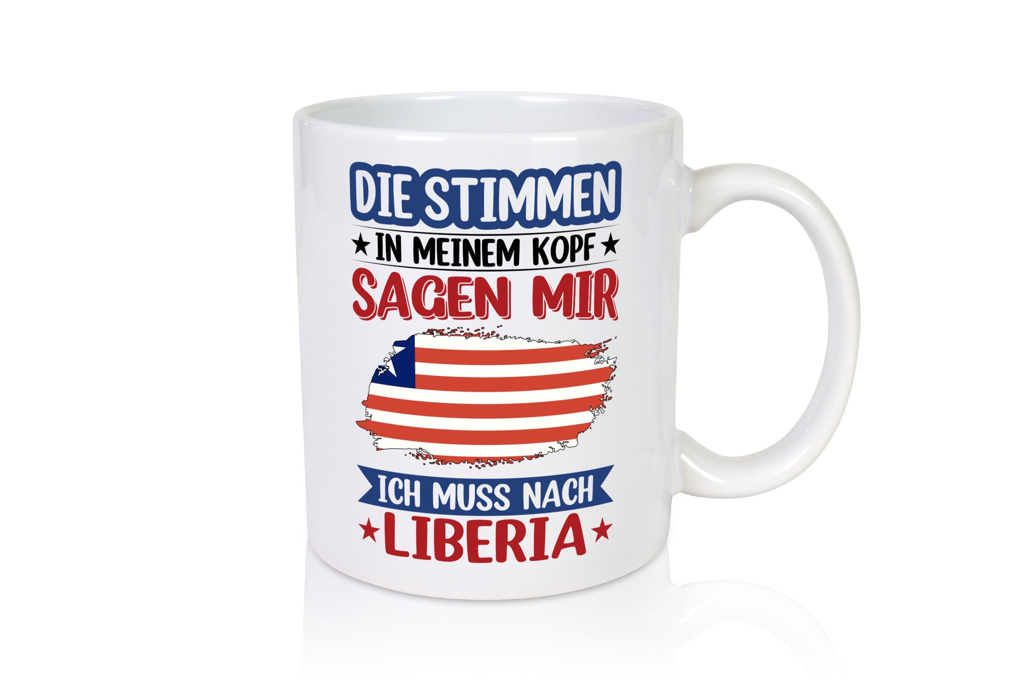 Liberia | Urlaub Stimmen in meinem Kopf Traumland lustig Humor Geschenkidee