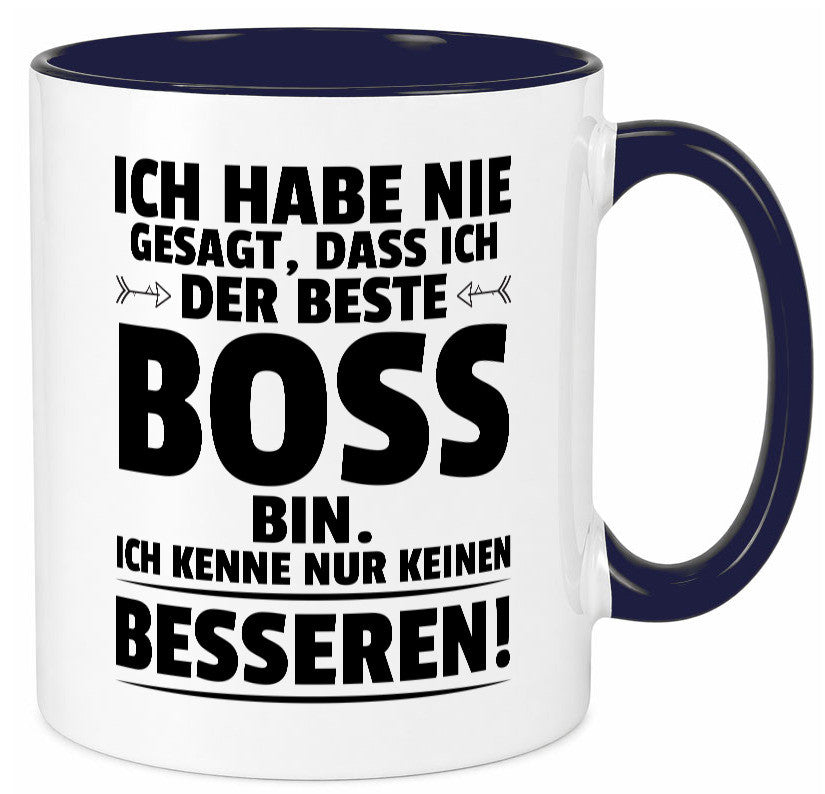 Der Beste Boss | Führungskraft Vorgesetzter lustiger Spruch Geschenk Humor Tasse