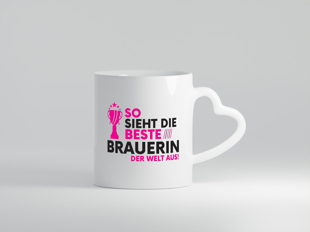 Die Weltbeste Brauerin | Bier Brauerei lustig Humor Geschenkidee Geschenk Tasse
