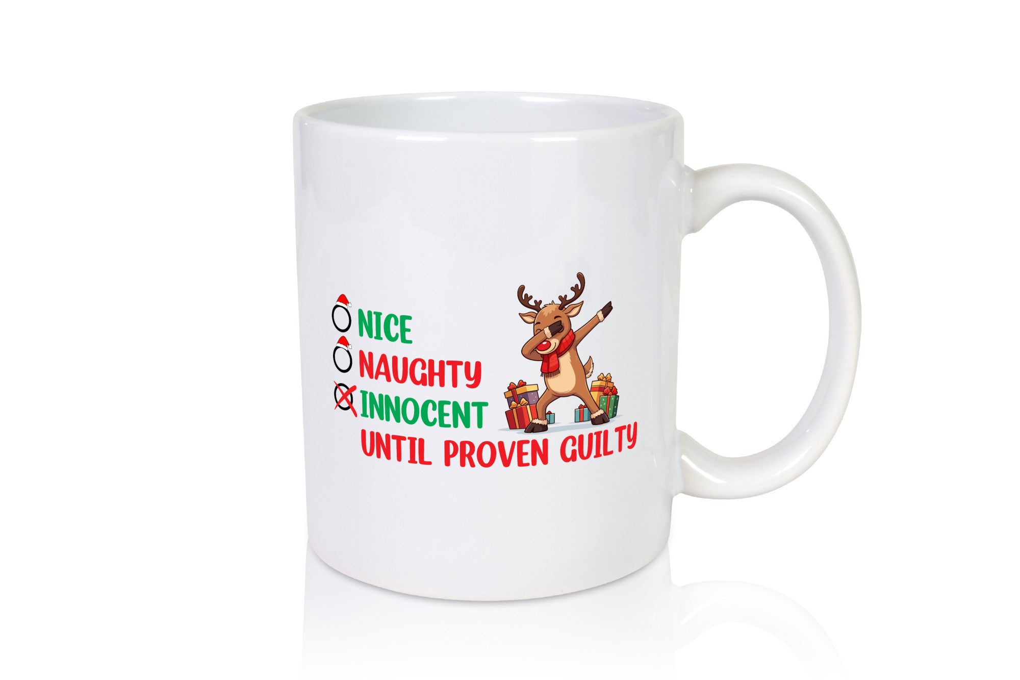 Weihnachtszeit | Daping Elch v2 Geschenkidee Humor Tasse