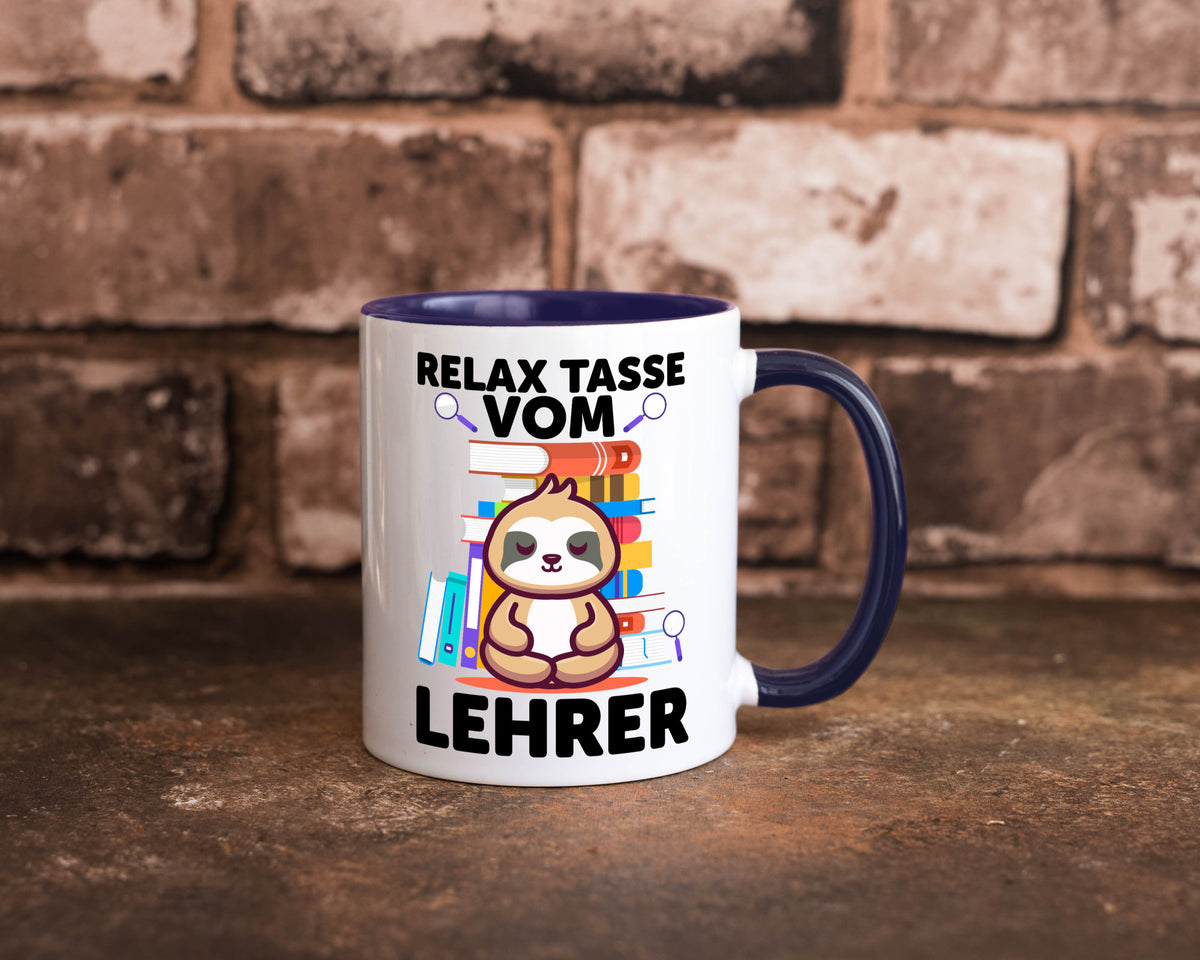 Relax Tasse: Lehrer | Schule Beruf Schüler lustiger Spruch Geschenk Arbeit