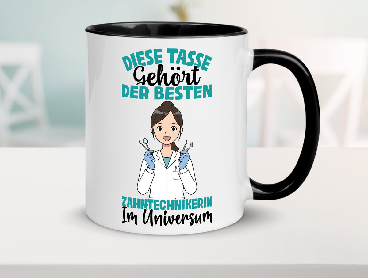 Im Universum: Zahntechnikerin | Zahnmedizin Humor Geschenkidee Tasse