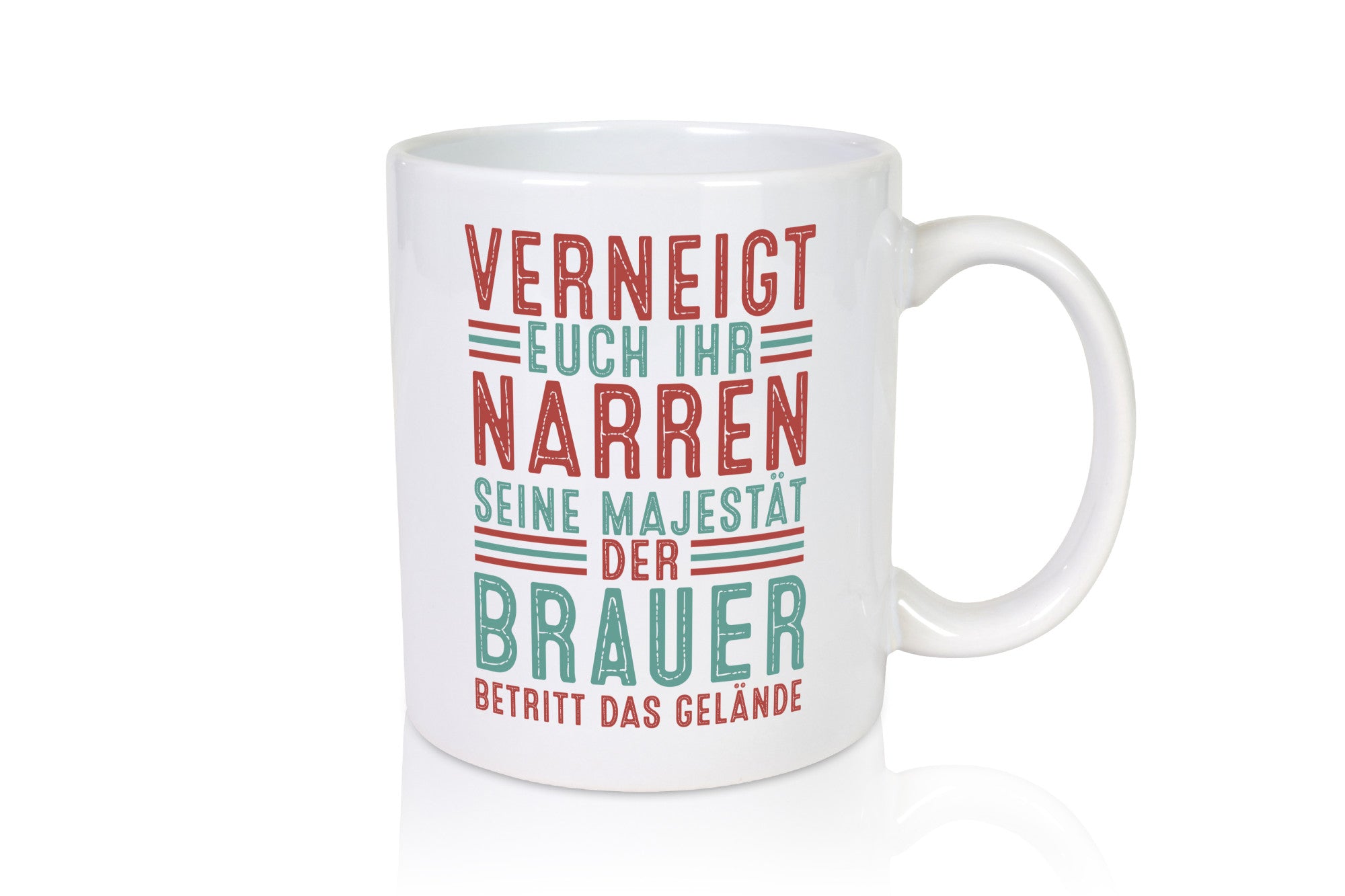 Verneigt euch: Brauer | Bier Brauerei lustiger Spruch Geschenk Humor