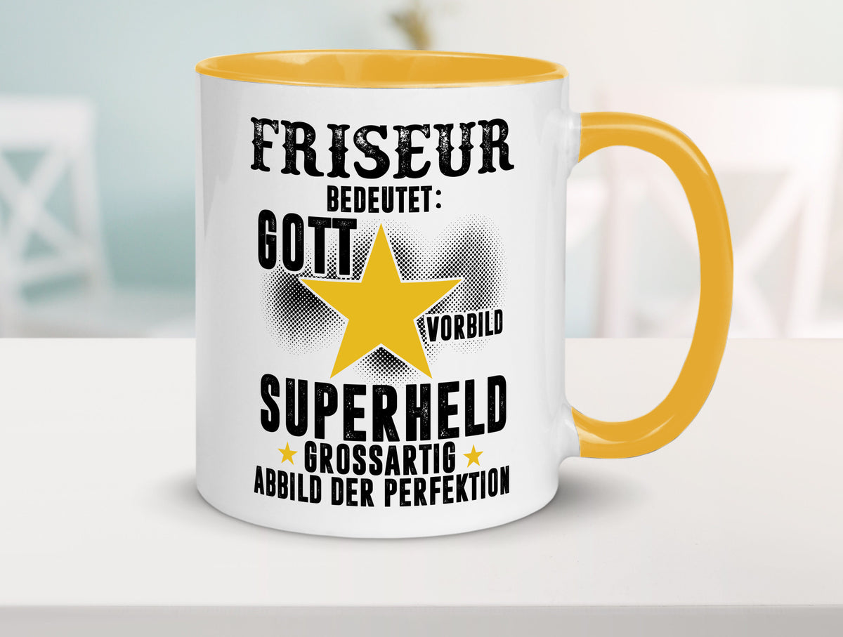 Bedeutung von Friseur | Frisör lustiger Spruch Geschenk Humor Geschenkidee Tasse