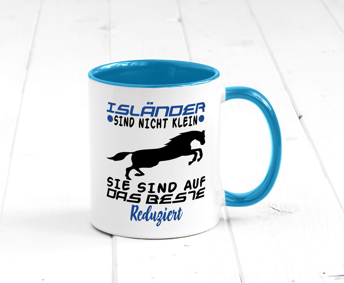 Isländer sind nicht klein | Auf das beste reduziert Geschenk Humor Geschenkidee Tasse