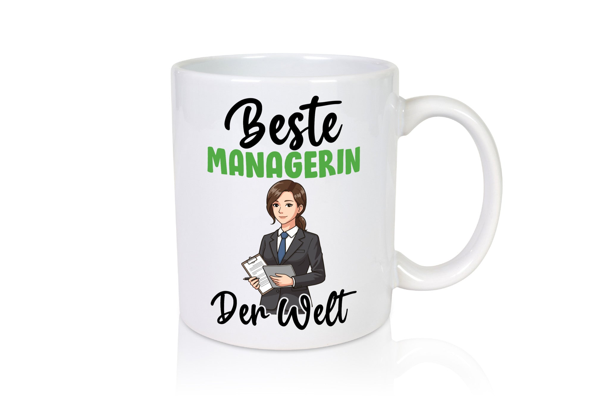 Beste Managerin | Management v2 lustig Humor Geschenkidee Geschenk Tasse