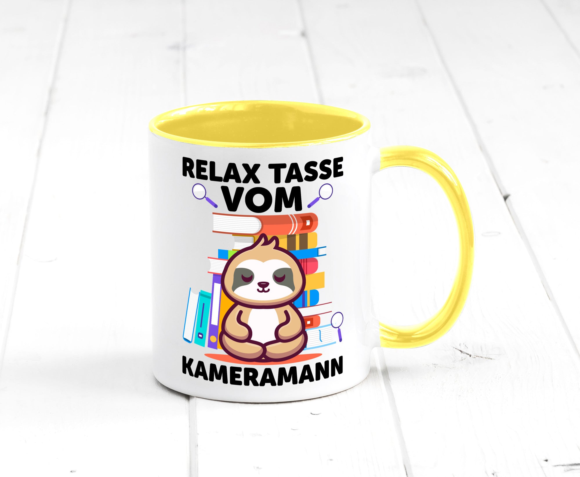 Relax Tasse: Kameramann | Kamera Humor Geschenkidee Tasse