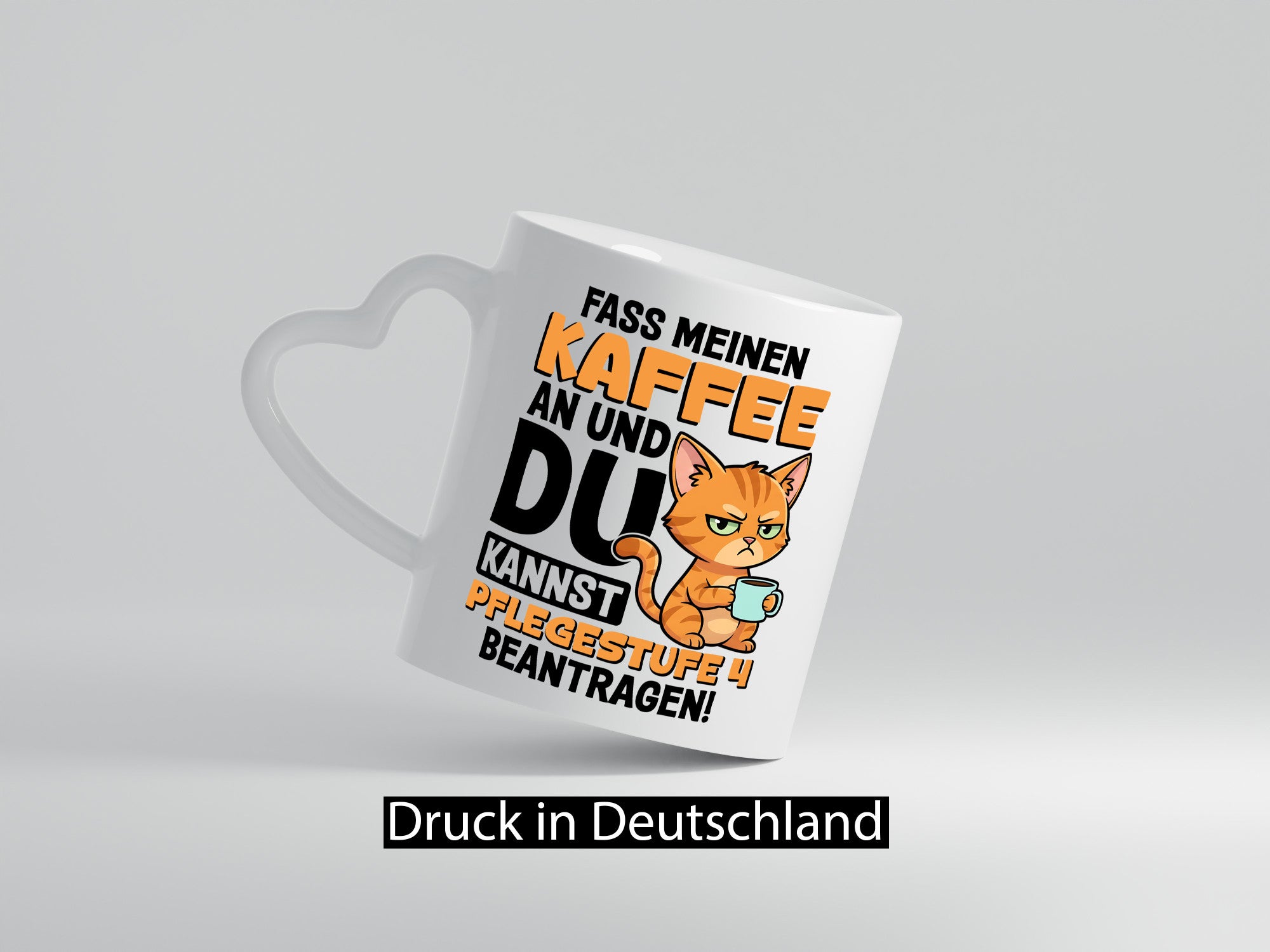 Fass meinen Kaffee an | Pflegestufe 4 Krankenschwester v2 Geschenkidee Humor