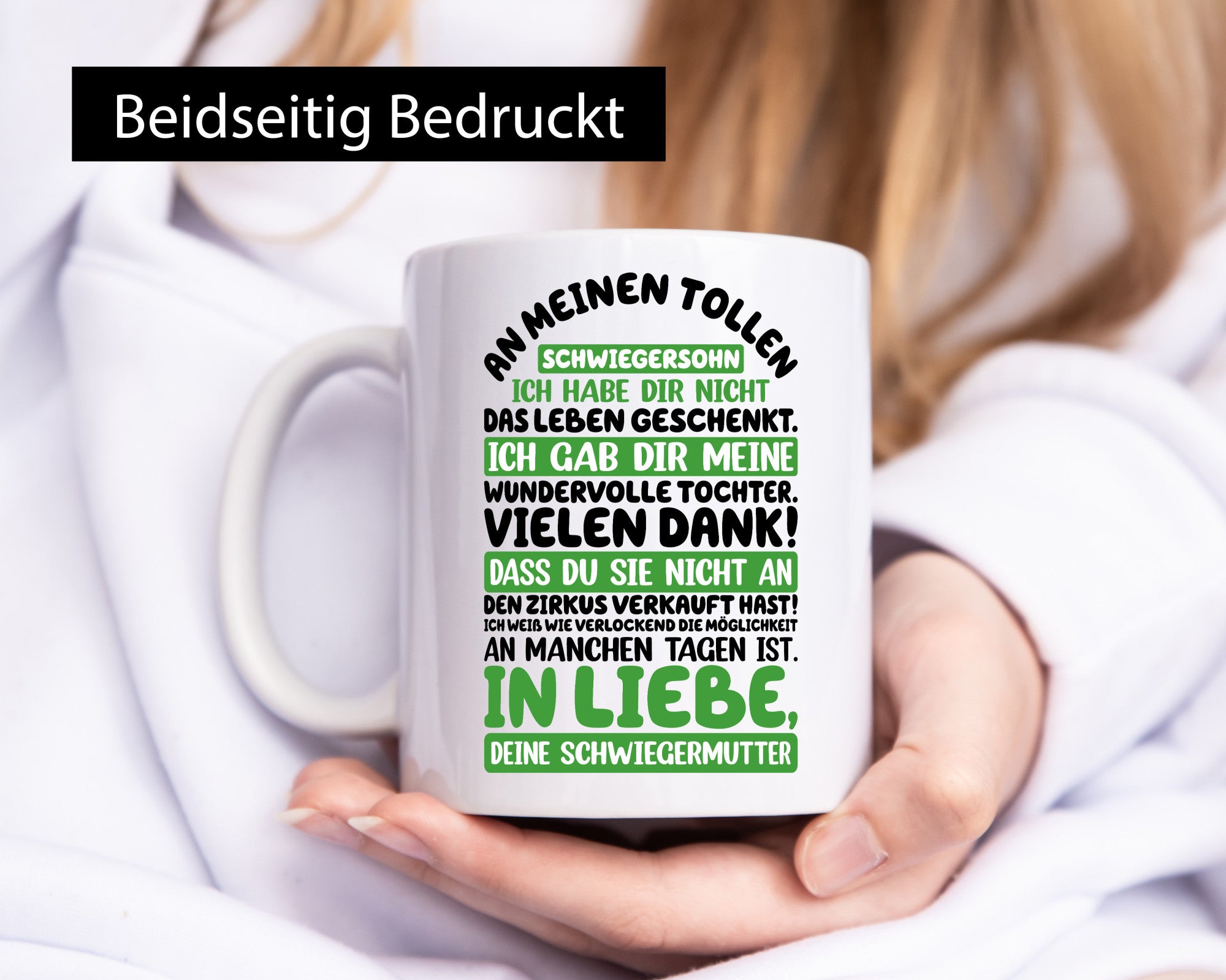 An meinen tollen Schwiegersohn vl8 Geschenk Familie Geschenkidee lustiger
