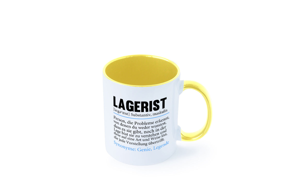 Lagerist | Spruch Beruf Lageristen Lager Arbeiter lustiger Geschenk Arbeit Tasse