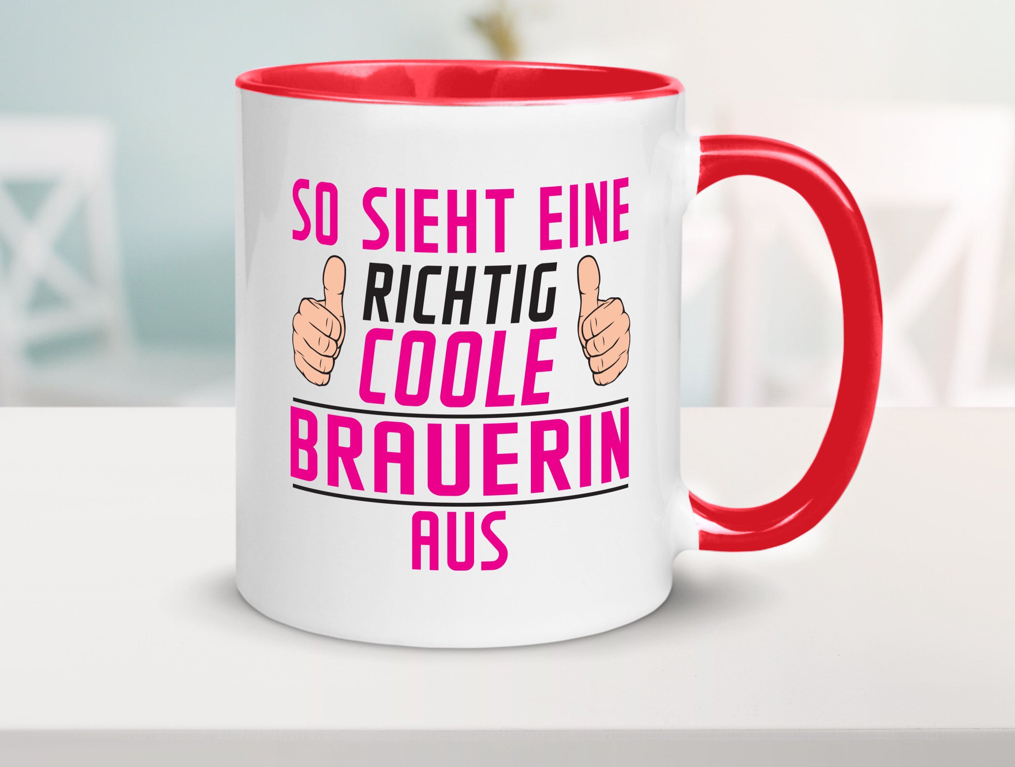 Richtig Coole Brauerin | Bier Brauerei Geschenk Humor Geschenkidee lustiger
