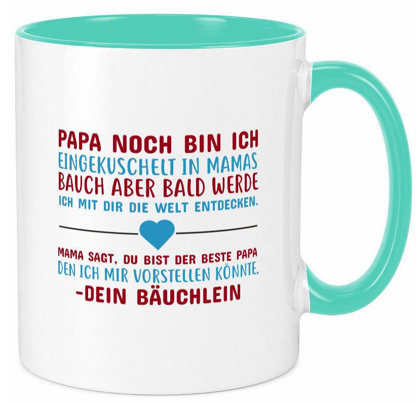 Schwangerschaft | Vaterschaft Tasse Papa Spruch Geschenk Familie Geschenkidee
